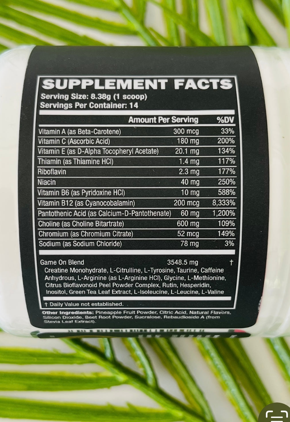 GAME ON Energy Drink